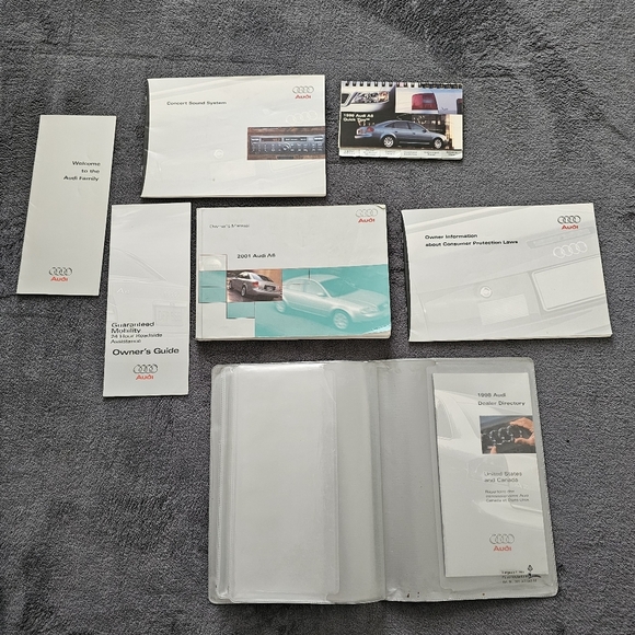 2001 Audi A6 Owners Manual and more - Picture 2 of 5